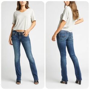 SILVER Jeans Women’s 29 Blue Suki Slim Bootcut LIKE NEW